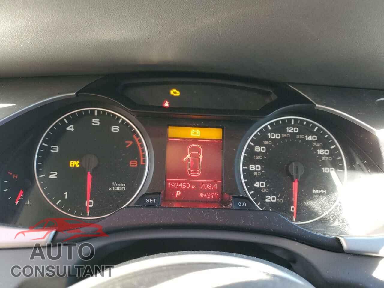AUDI A4 2012 - WAUSFAFL2CA034791
