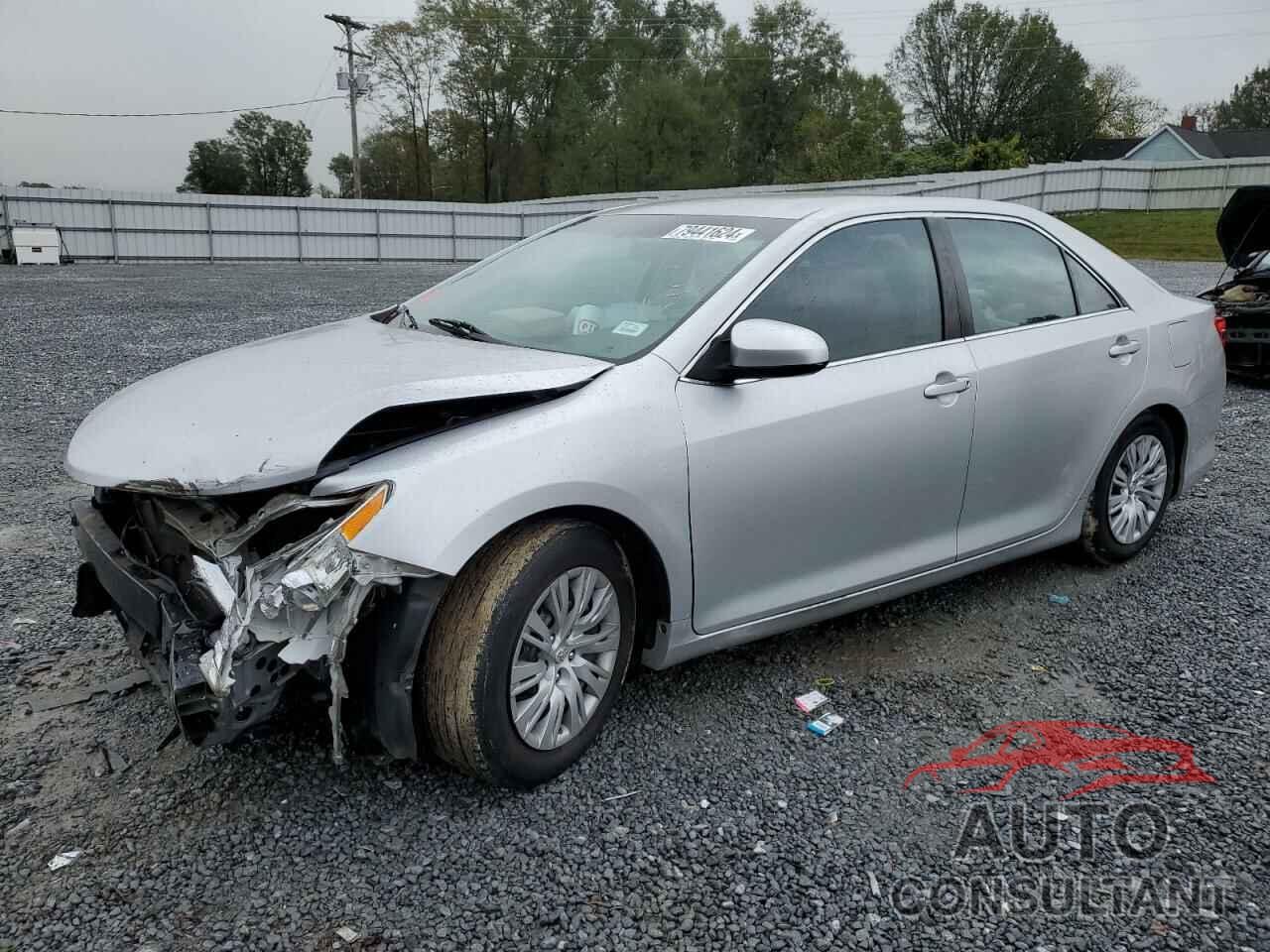 TOYOTA CAMRY 2012 - 4T1BF1FK2CU546135