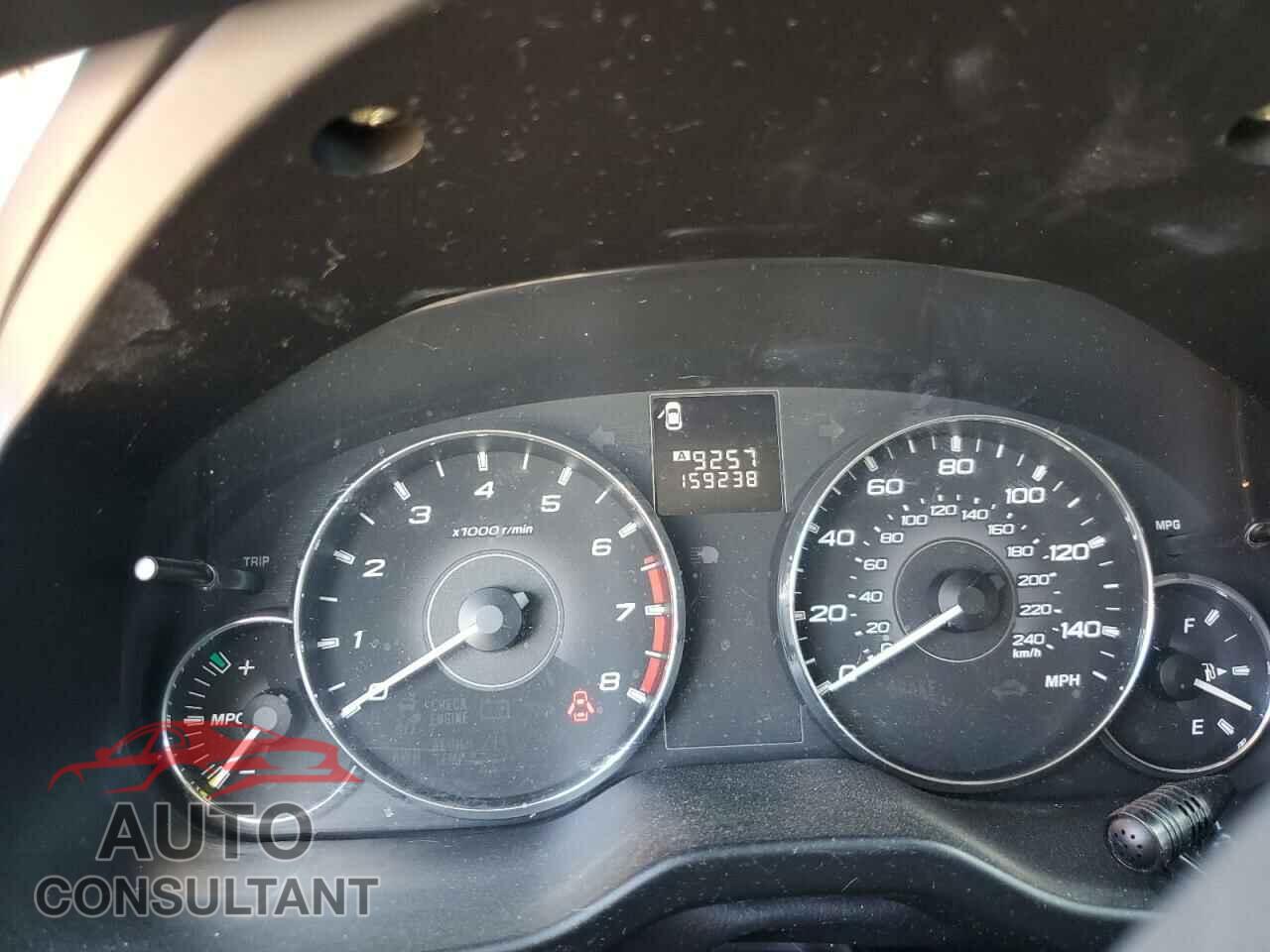 SUBARU OUTBACK 2011 - 4S4BRBKC2B3356836