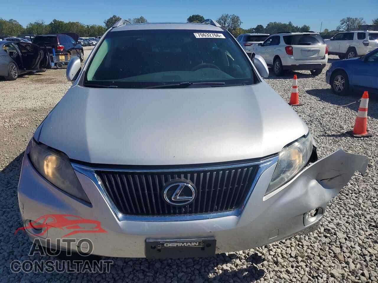 LEXUS RX350 2012 - 2T2BK1BA5CC123636
