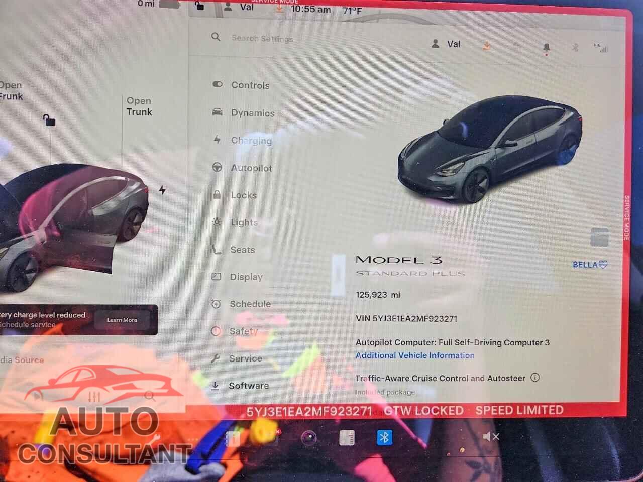 TESLA MODEL 3 2021 - 5YJ3E1EA2MF923271