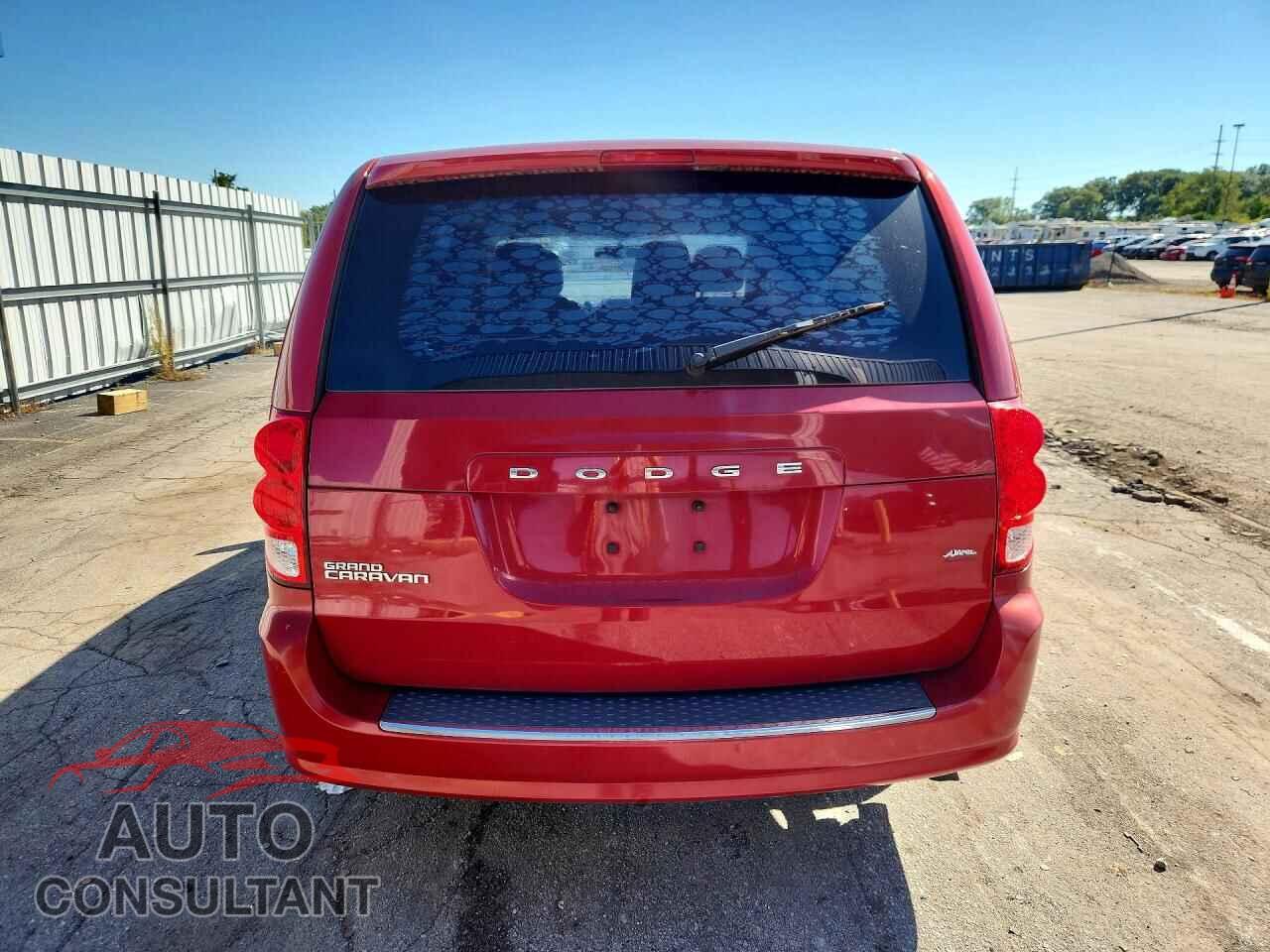 DODGE CARAVAN 2013 - 2C4RDGBG6DR508029
