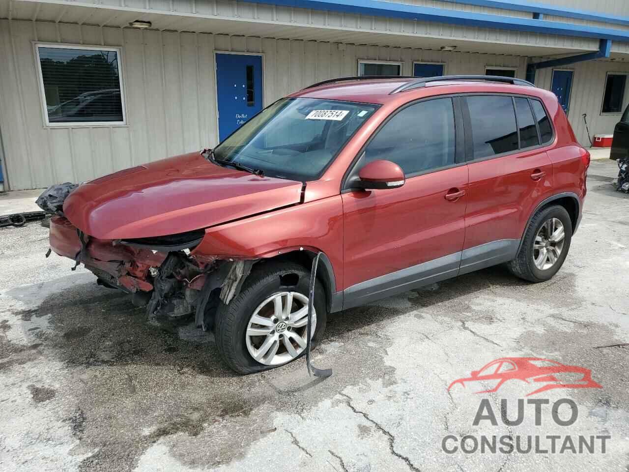 VOLKSWAGEN TIGUAN 2016 - WVGAV7AX8GW014659