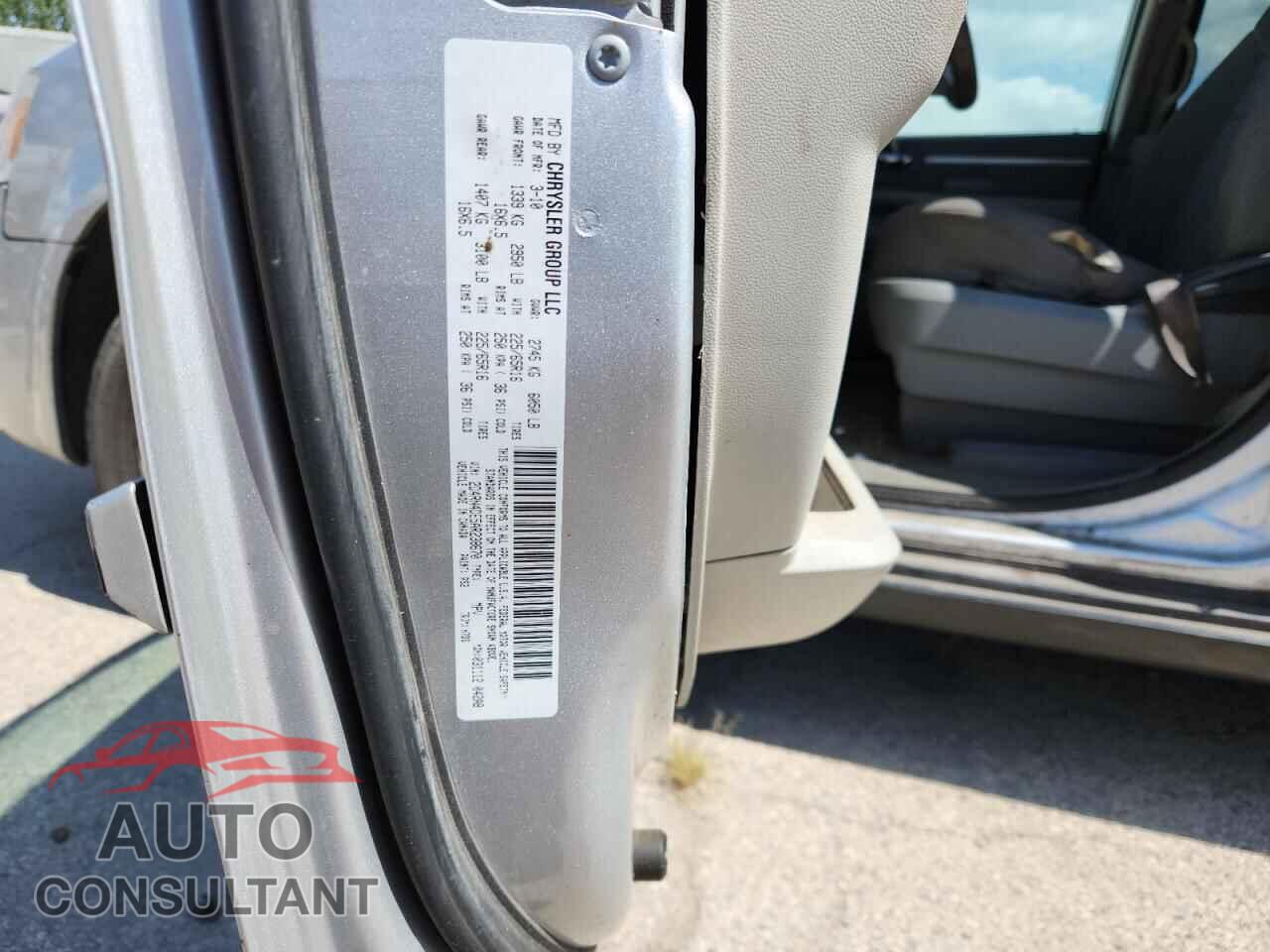 DODGE CARAVAN 2010 - 2D4RN4DE5AR238670
