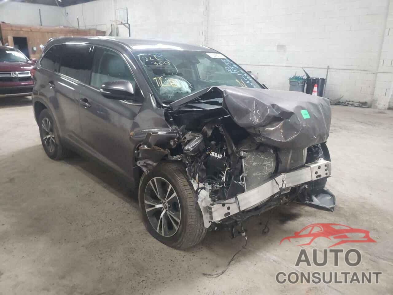 TOYOTA HIGHLANDER 2019 - 5TDZARFH5KS056294