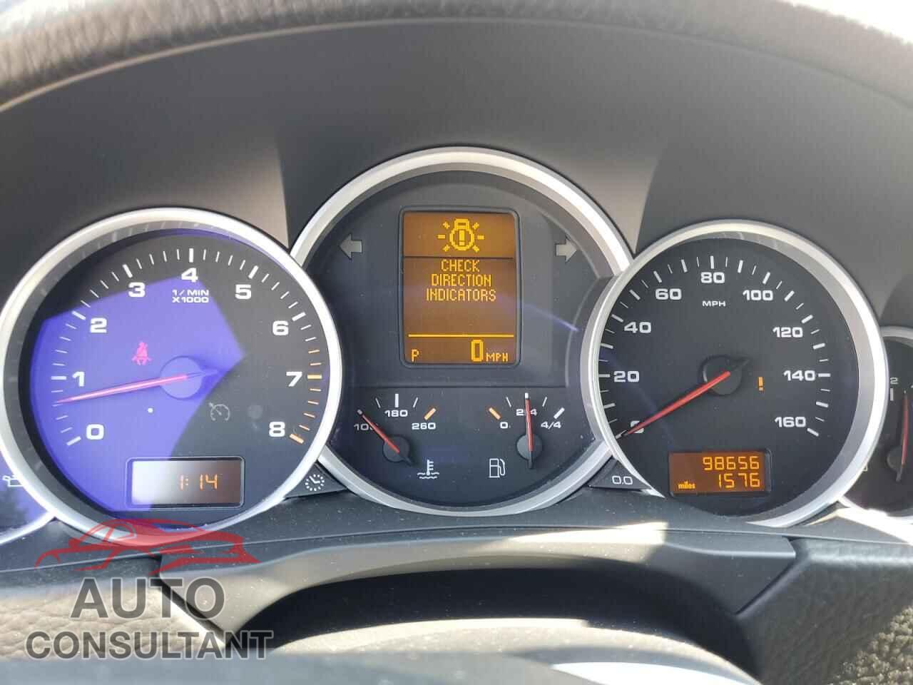 PORSCHE CAYENNE 2009 - WP1AB29P29LA40701