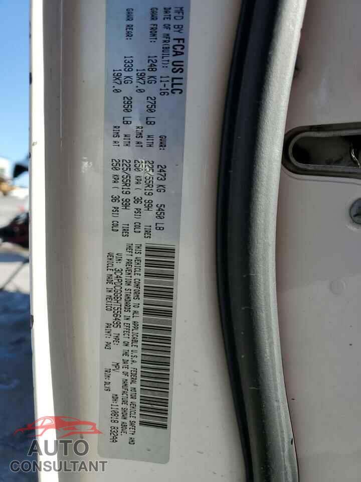 DODGE JOURNEY 2017 - 3C4PDCGG6HT556495