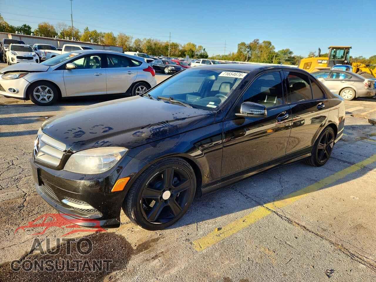 MERCEDES-BENZ C-CLASS 2011 - WDDGF8BB6BR144991