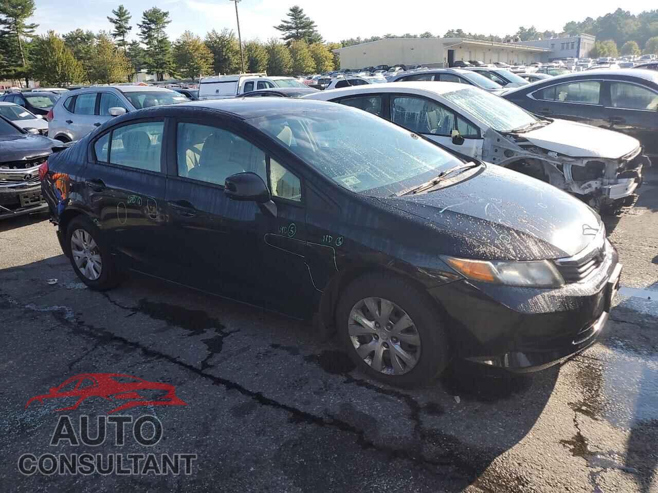 HONDA CIVIC 2012 - 2HGFB2F51CH303566