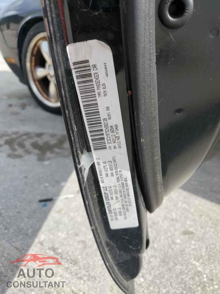 DODGE CHALLENGER 2012 - 2C3CDYBT5CH262138