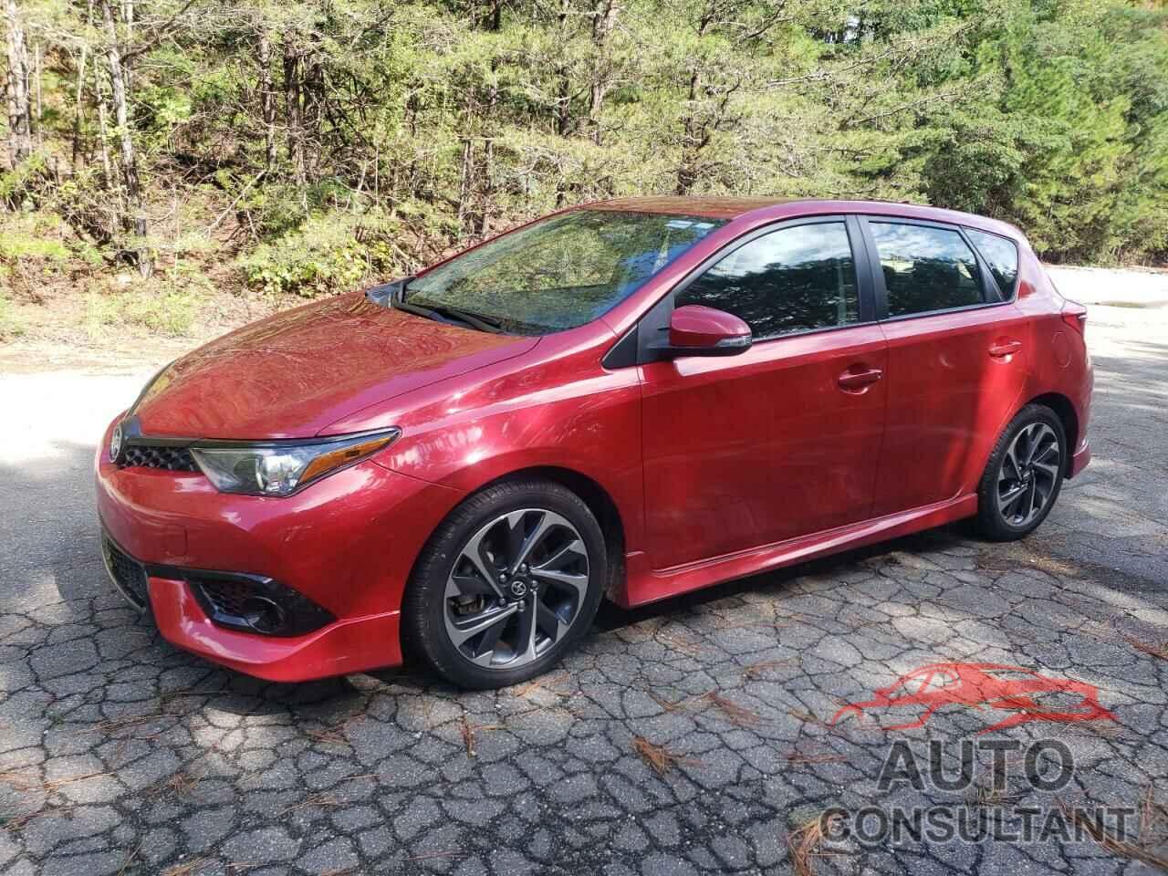 TOYOTA SCION 2016 - JTNKARJE8GJ504980
