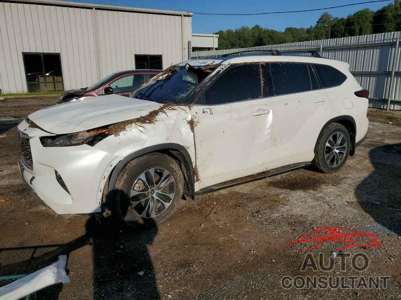 TOYOTA HIGHLANDER 2020 - 5TDGZRAH5LS019433