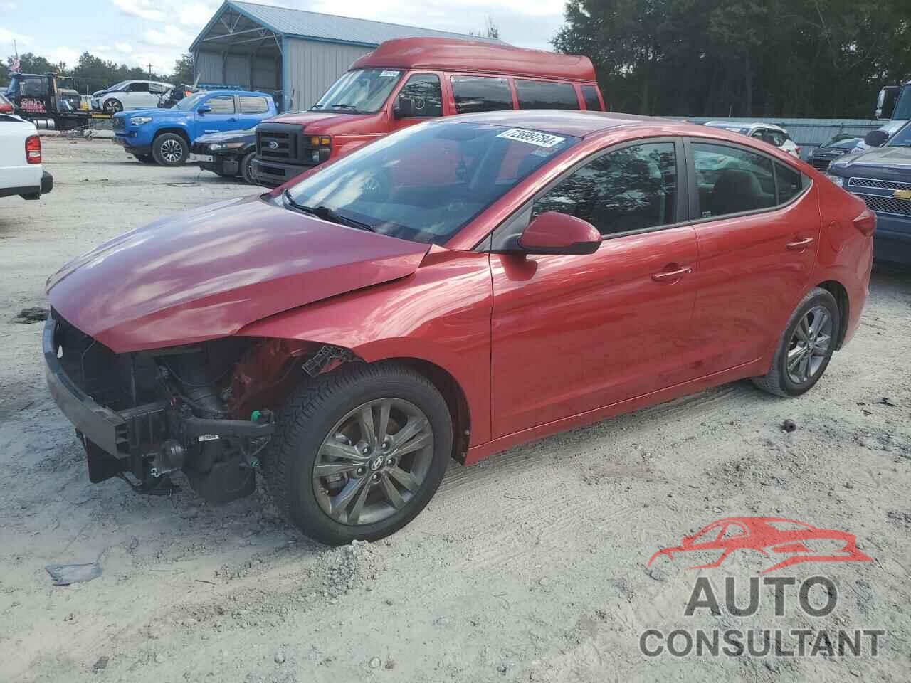 HYUNDAI ELANTRA 2017 - 5NPD84LFXHH015847
