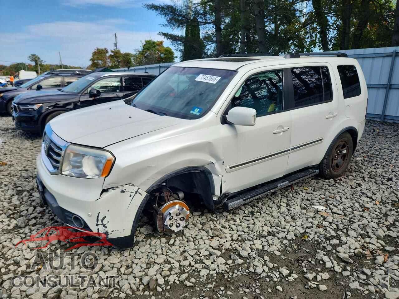 HONDA PILOT 2012 - 5FNYF4H99CB063213