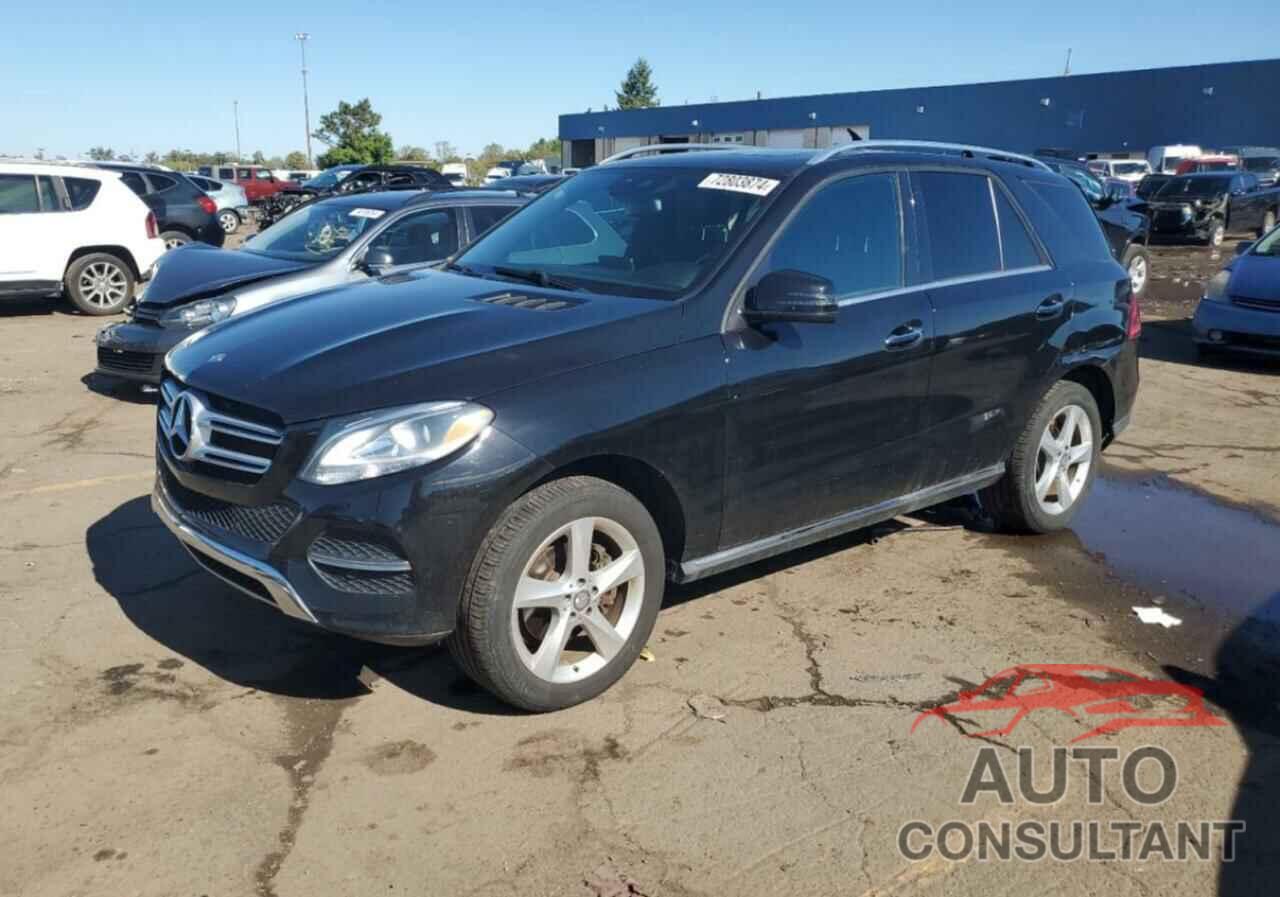 MERCEDES-BENZ GLE-CLASS 2016 - 4JGDA5HB1GA745809