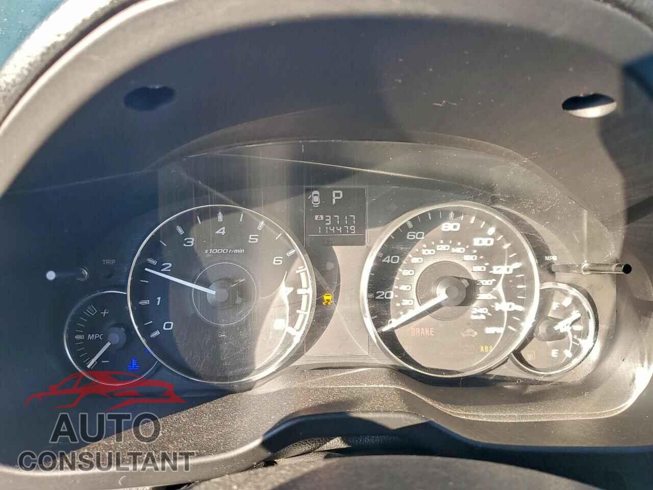 SUBARU OUTBACK 2012 - 4S4BRBCC9C3300876