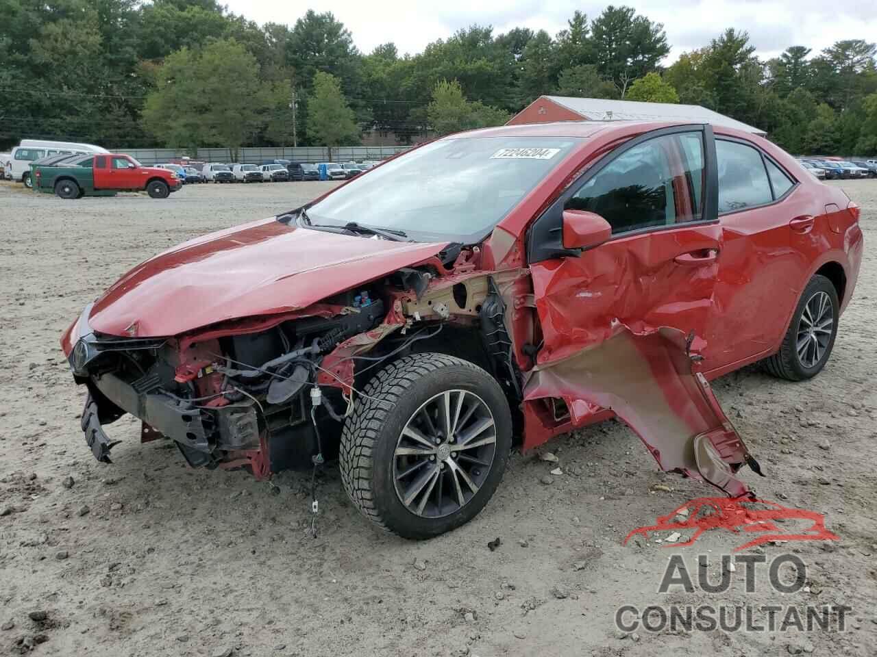 TOYOTA COROLLA 2017 - 2T1BURHE5HC962586