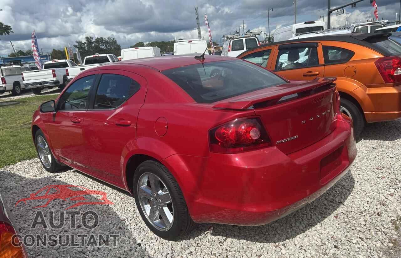 DODGE AVENGER 2013 - 1C3CDZCBXDN586996