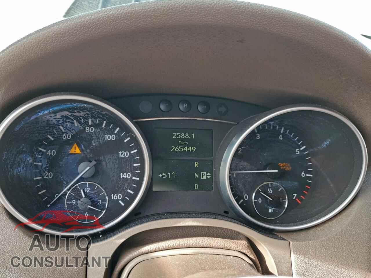 MERCEDES-BENZ M-CLASS 2009 - 4JGBB86E59A482942