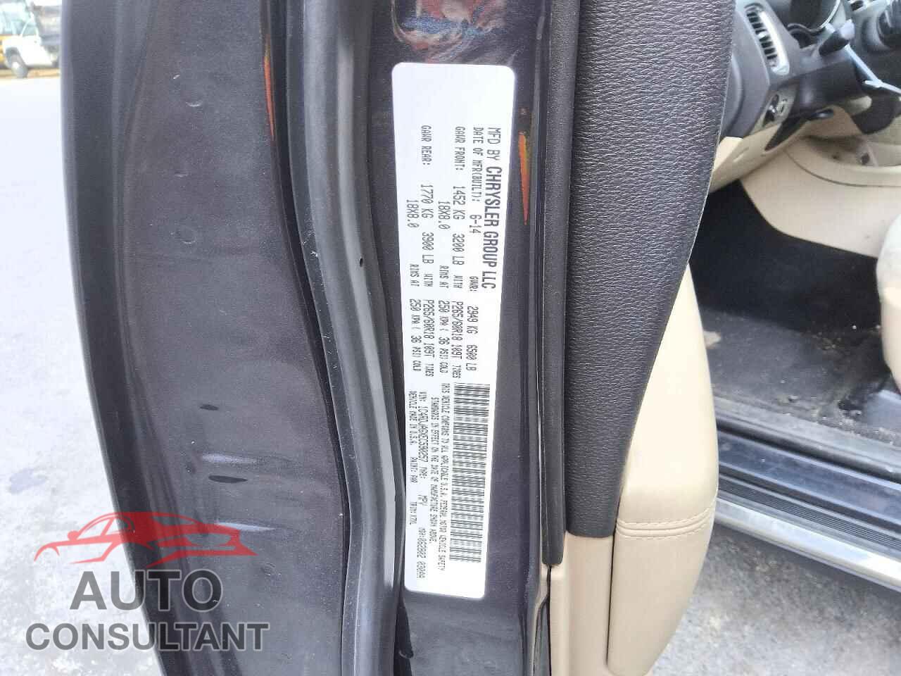 DODGE DURANGO 2014 - 1C4RDJAGXEC590257