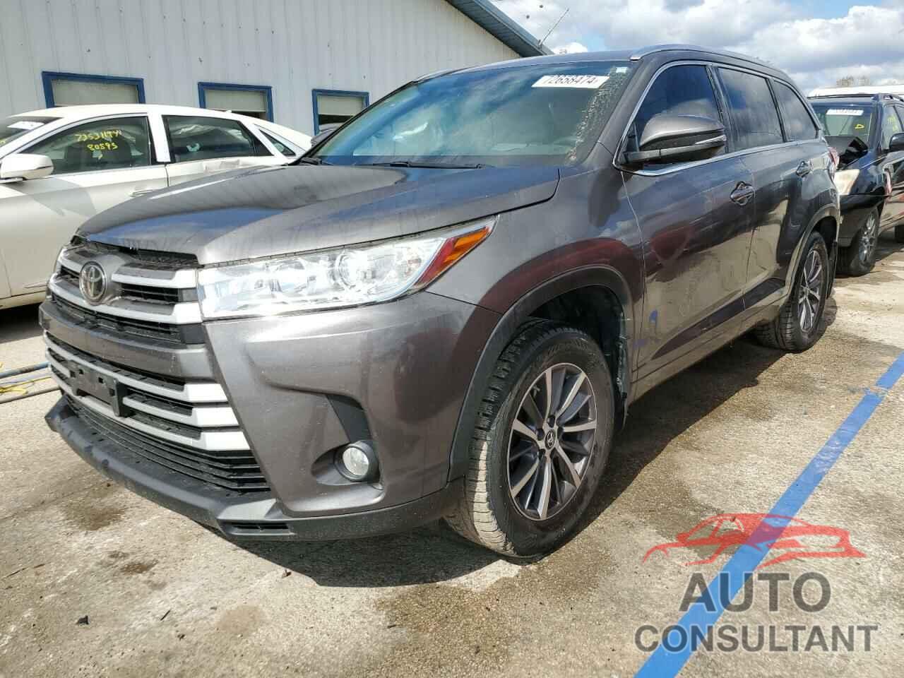 TOYOTA HIGHLANDER 2018 - 5TDJZRFH3JS496910