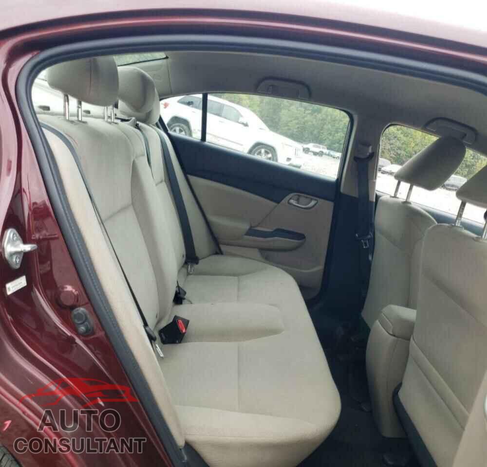 HONDA CIVIC 2013 - 19XFB2F54DE250860