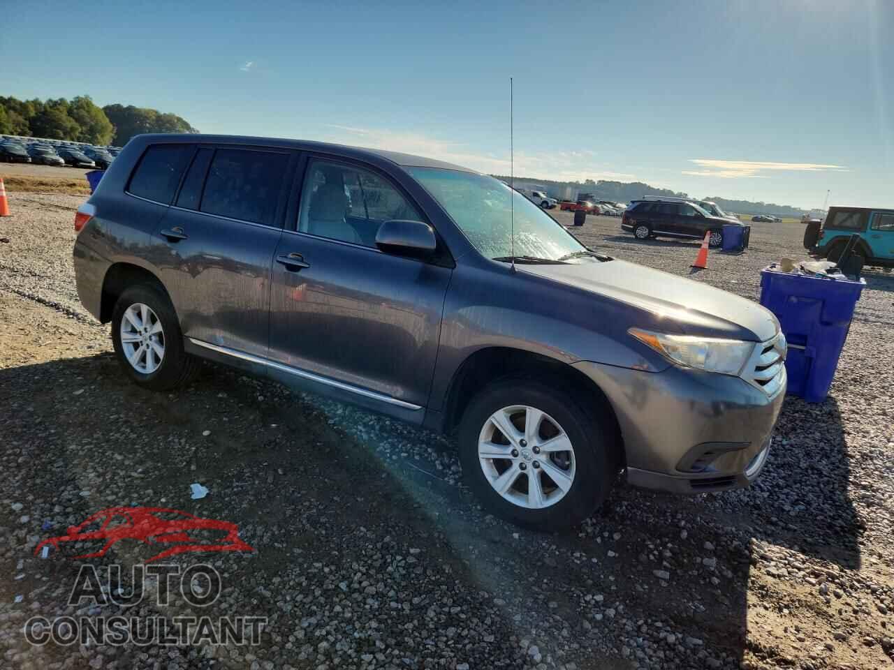 TOYOTA HIGHLANDER 2012 - 5TDZA3EH6CS026706