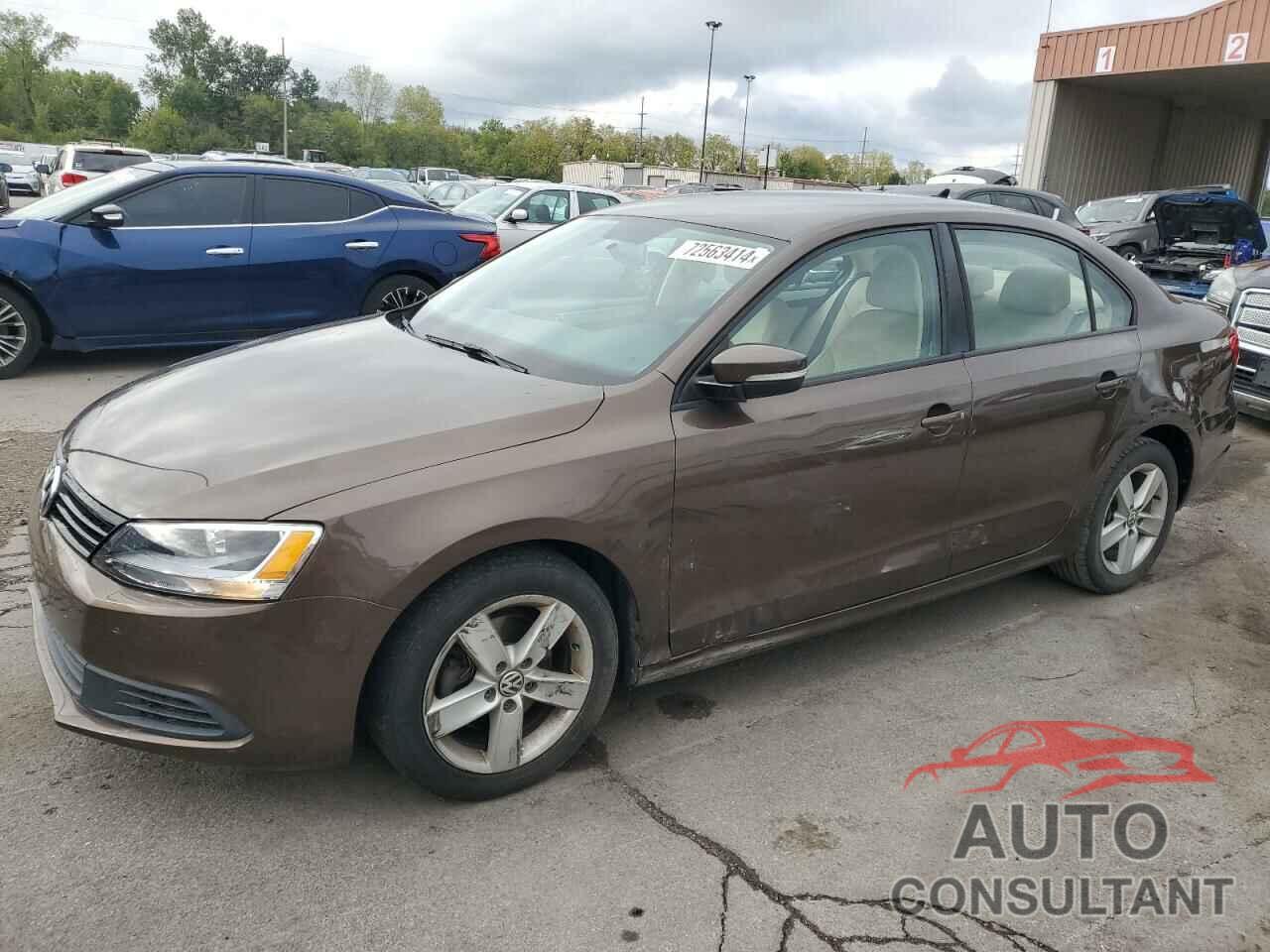 VOLKSWAGEN JETTA 2012 - 3VWLL7AJ3CM334185
