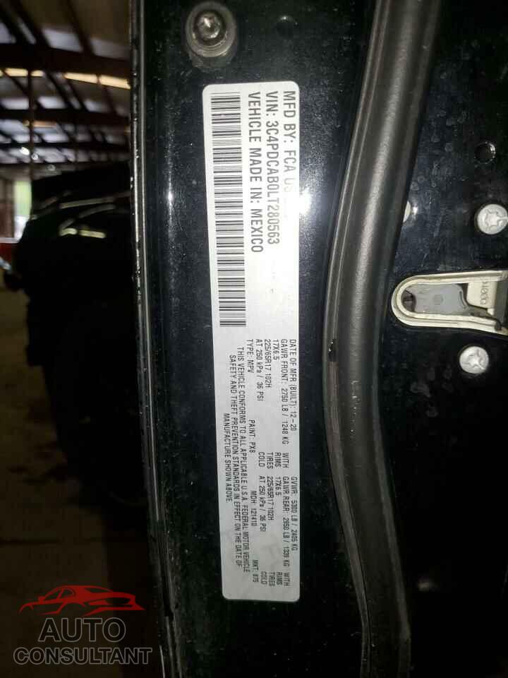 DODGE JOURNEY 2020 - 3C4PDCAB0LT280563