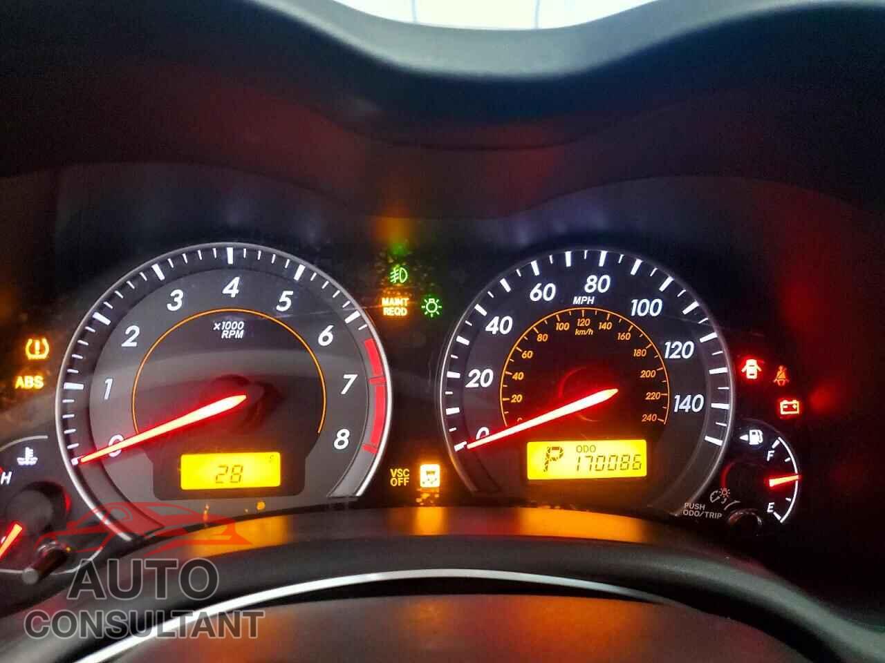 TOYOTA COROLLA 2010 - 2T1BU4EEXAC273124