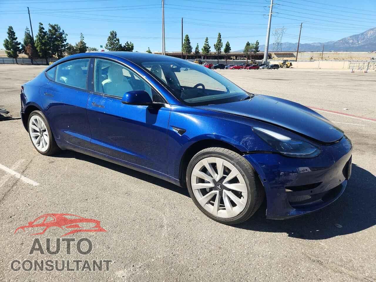 TESLA MODEL 3 2022 - 5YJ3E1EA0NF203257