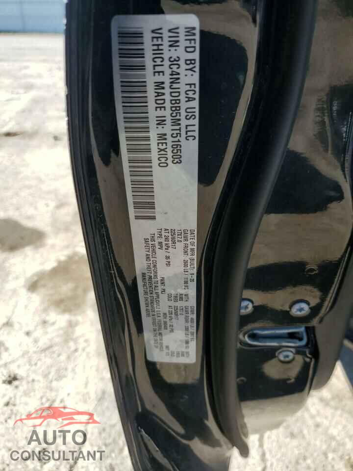 JEEP COMPASS 2021 - 3C4NJDBB5MT516503