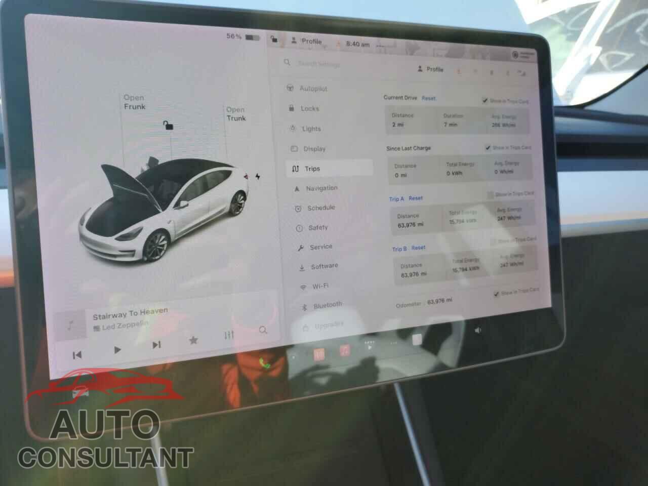 TESLA MODEL 3 2018 - 5YJ3E1EB8JF097899