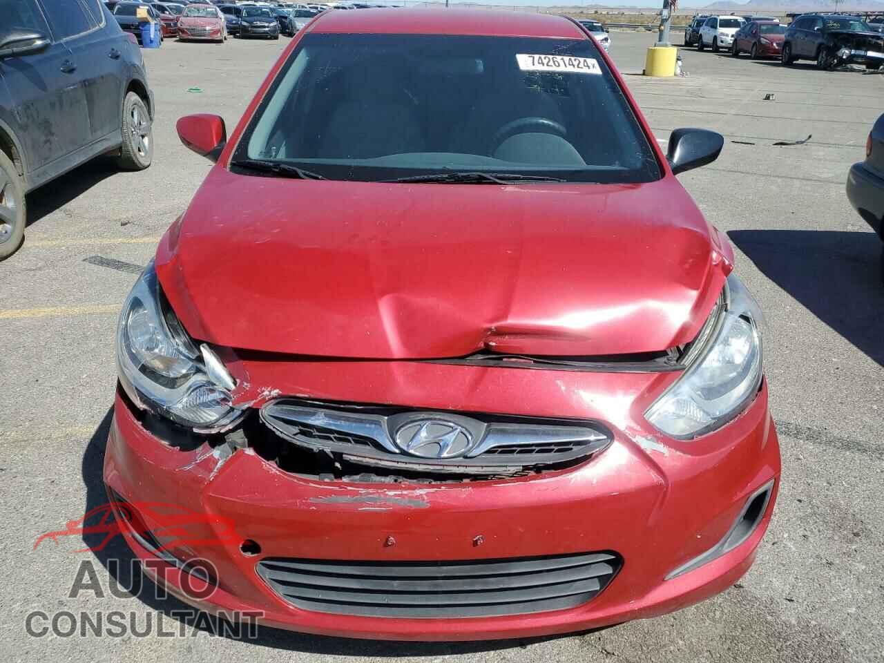 HYUNDAI ACCENT 2013 - KMHCT4AE4DU538121