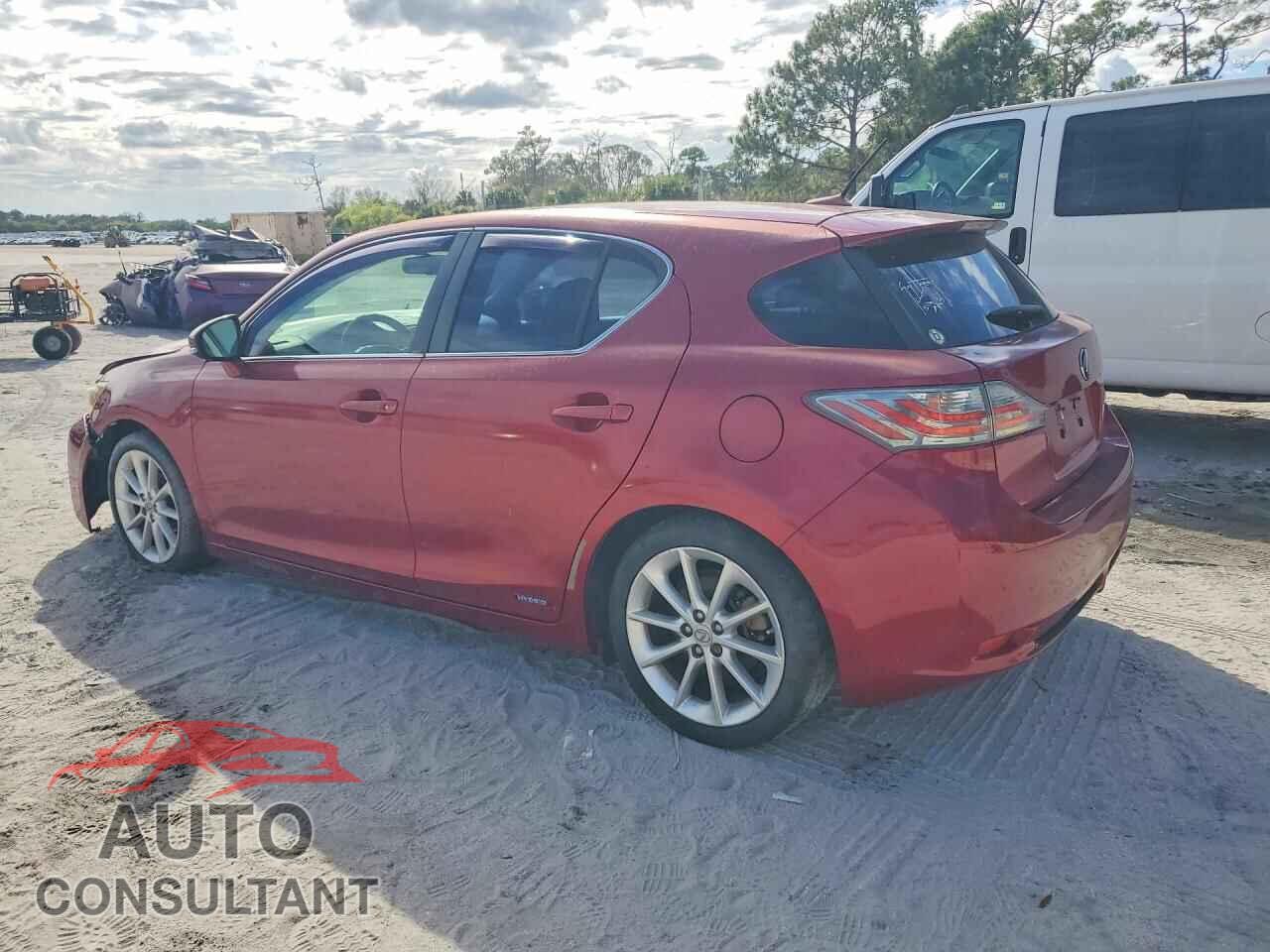 LEXUS CT 200 2012 - JTHKD5BH4C2057239