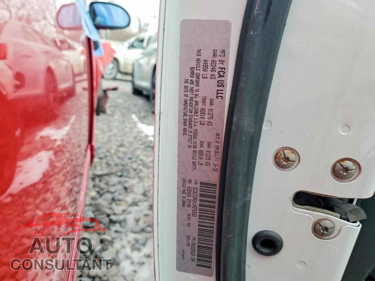 DODGE CHALLENGER 2018 - 2C3CDZAGXJH276933