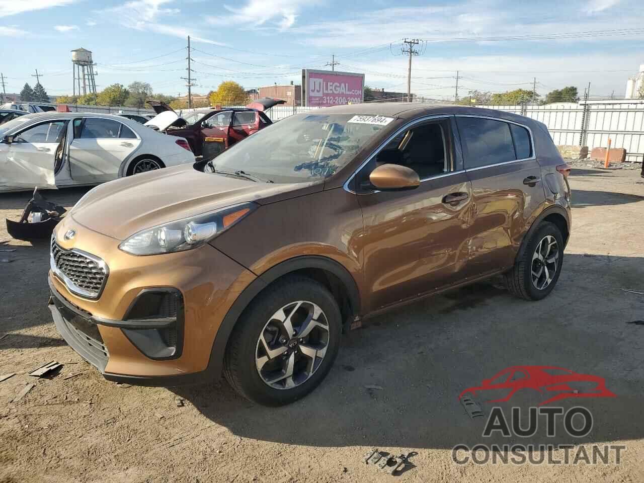 KIA SPORTAGE 2021 - KNDPM3AC1M7844686