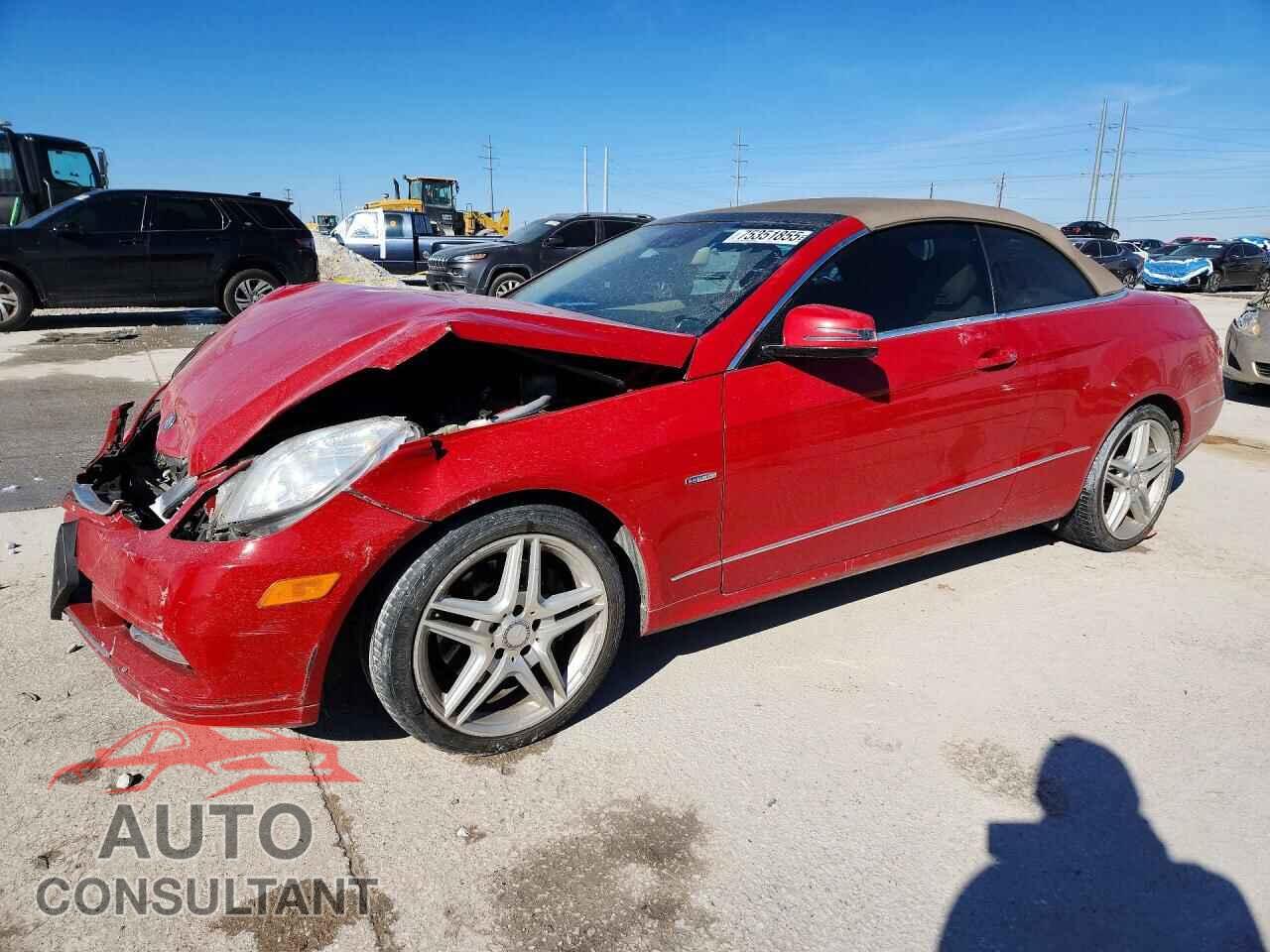 MERCEDES-BENZ E-CLASS 2012 - WDDKK5KF2CF172667