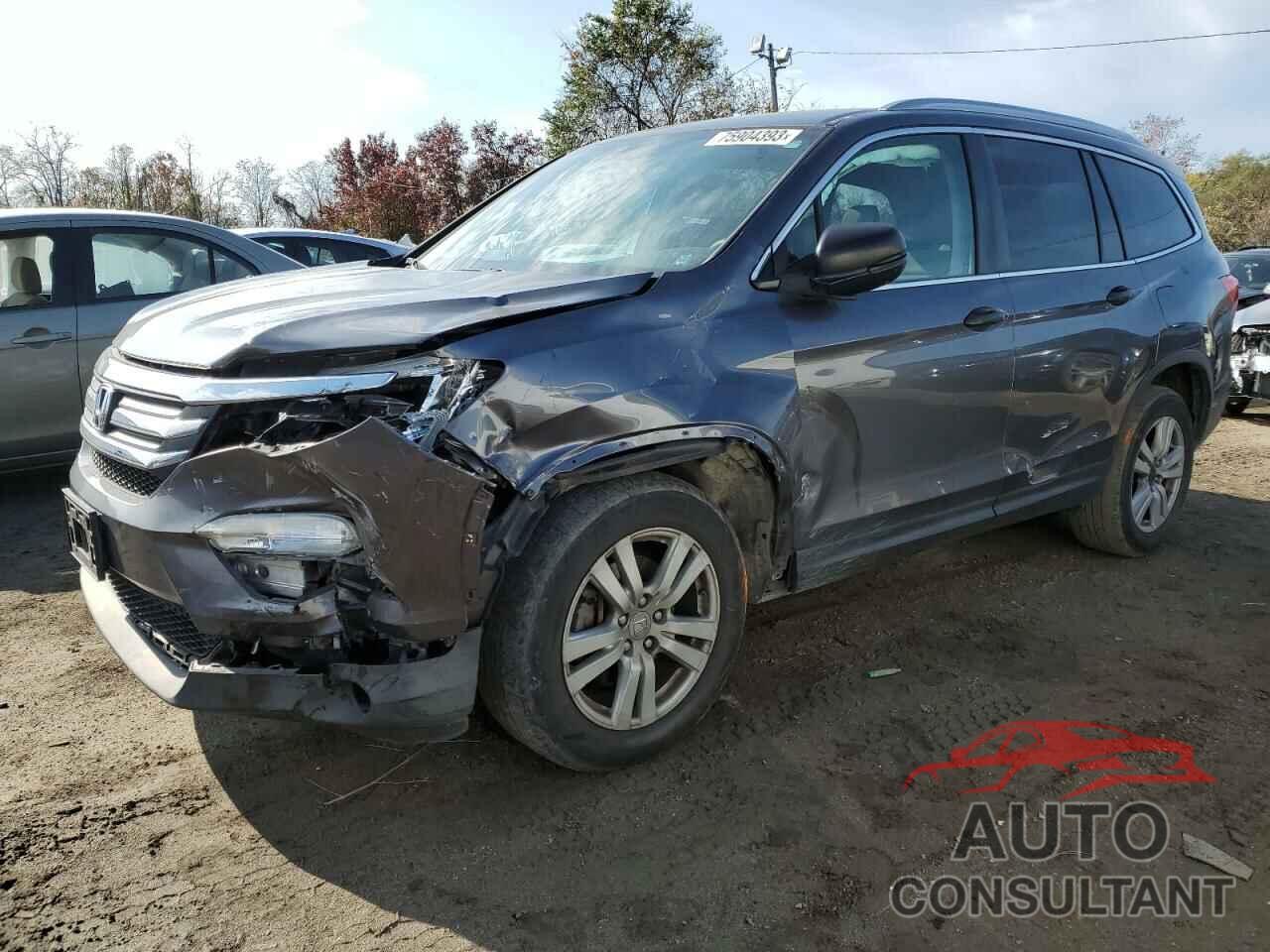 HONDA PILOT 2016 - 5FNYF6H12GB064926