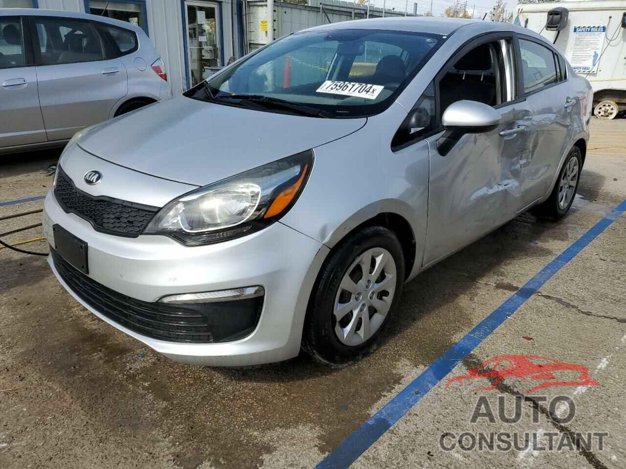 KIA RIO 2016 - KNADM4A30G6588606