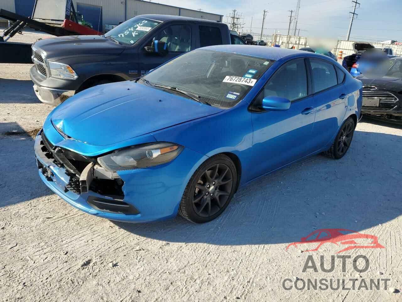 DODGE DART 2016 - 1C3CDFAA8GD530154