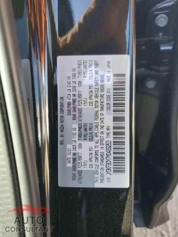 MAZDA CX-5 2021 - JM3KFBCM7M0489253