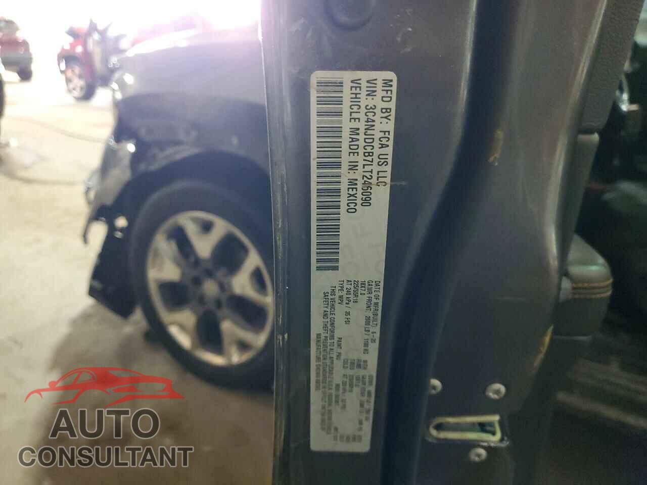 JEEP COMPASS 2020 - 3C4NJDCB7LT246090
