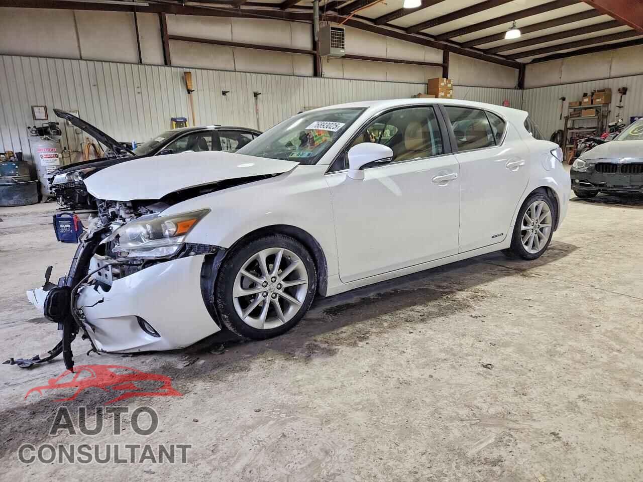 LEXUS CT 200H 2012 - JTHKD5BH6C2072633