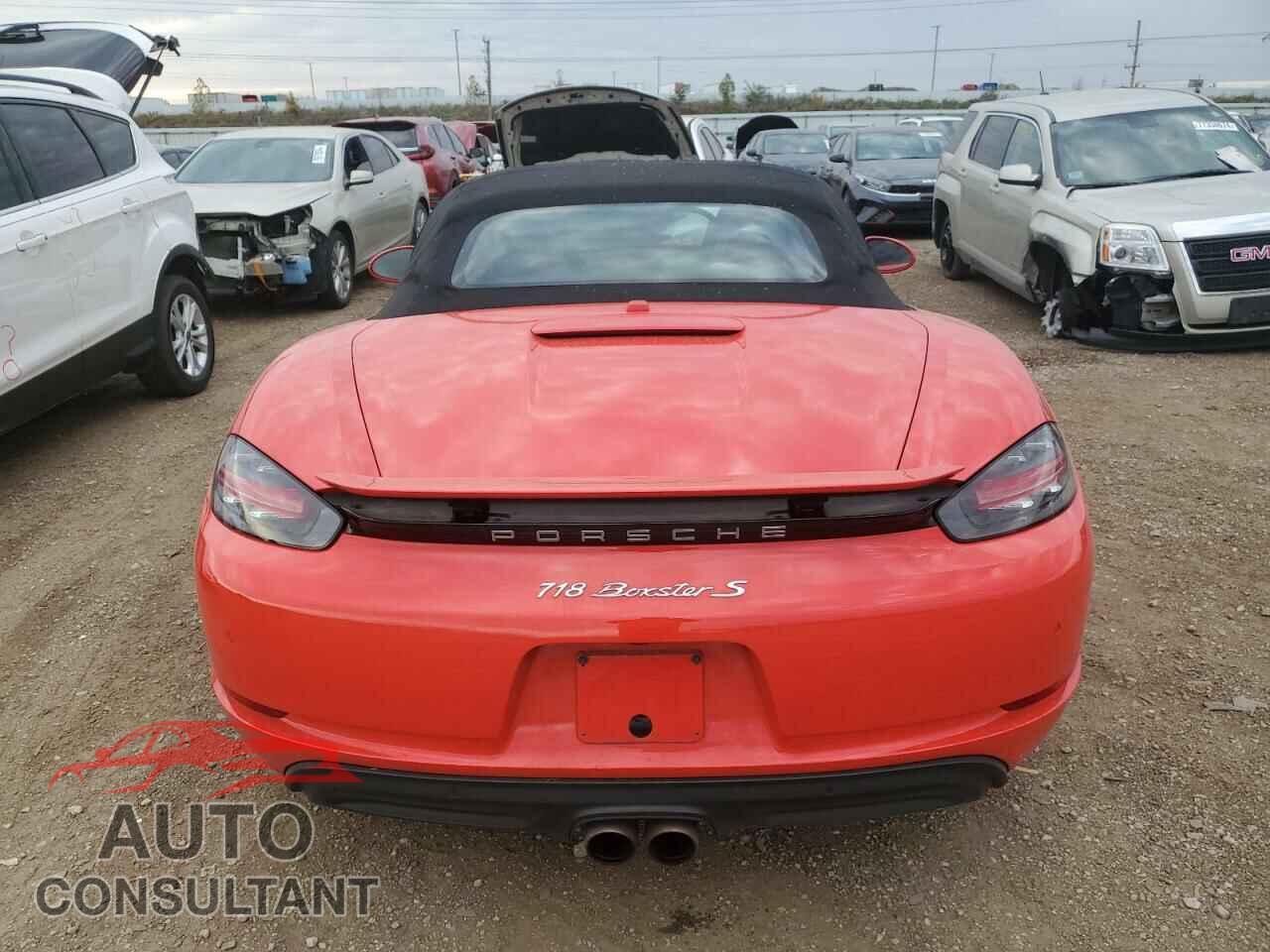 PORSCHE BOXSTER 2017 - WP0CB2A82HS240853