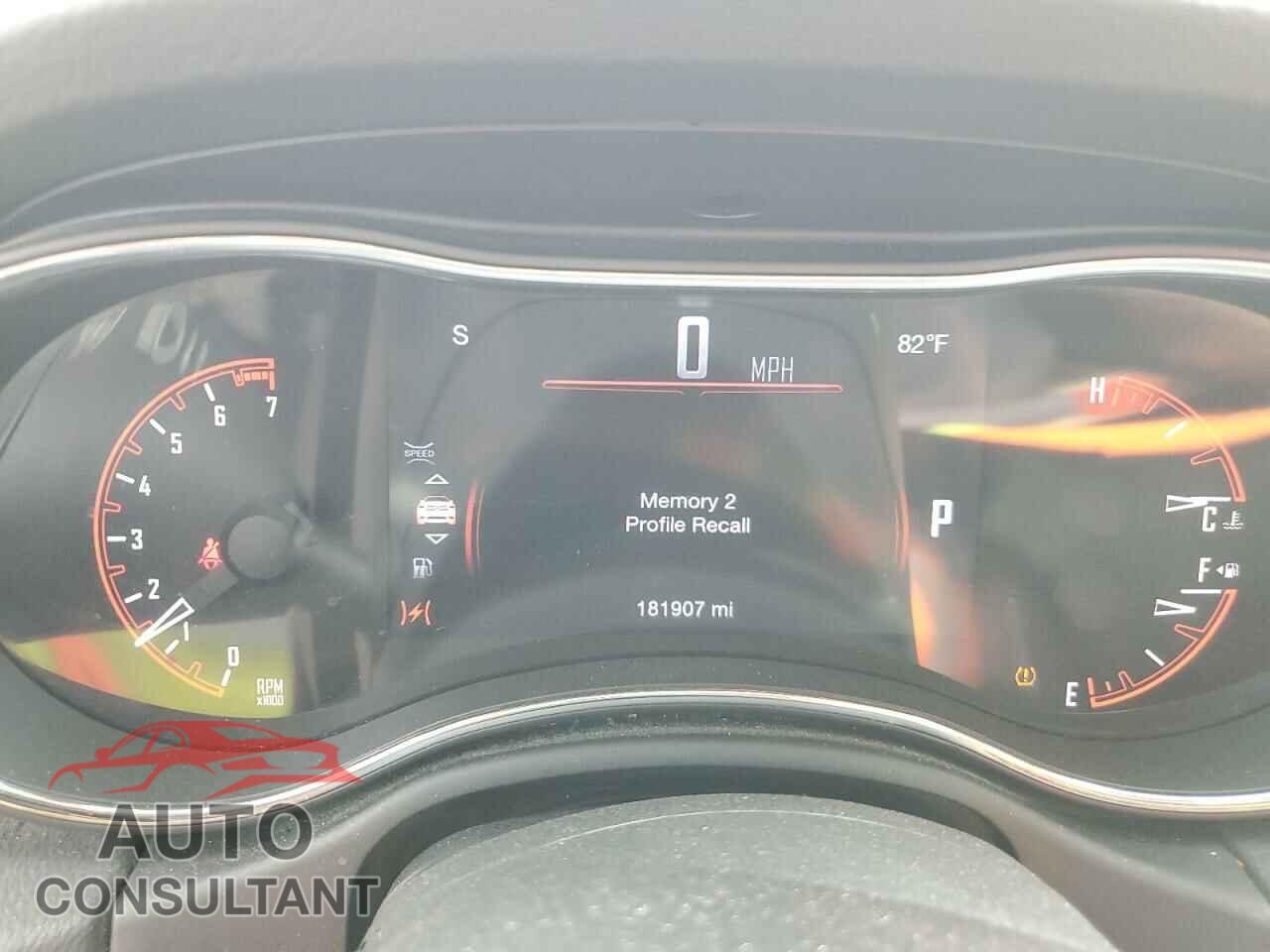 DODGE DURANGO 2016 - 1C4RDJDGXGC387299
