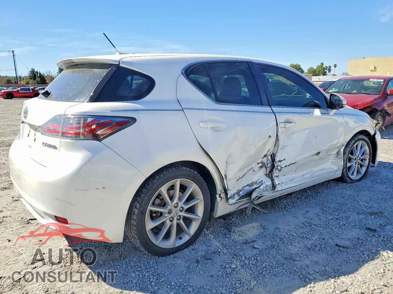 LEXUS CT 200 2012 - JTHKD5BH2C2054002