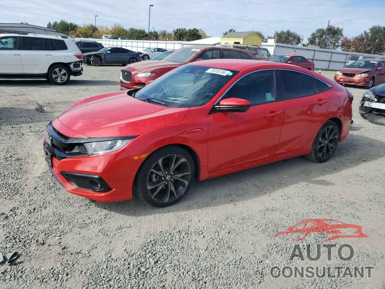HONDA CIVIC 2020 - 2HGFC2F87LH557869