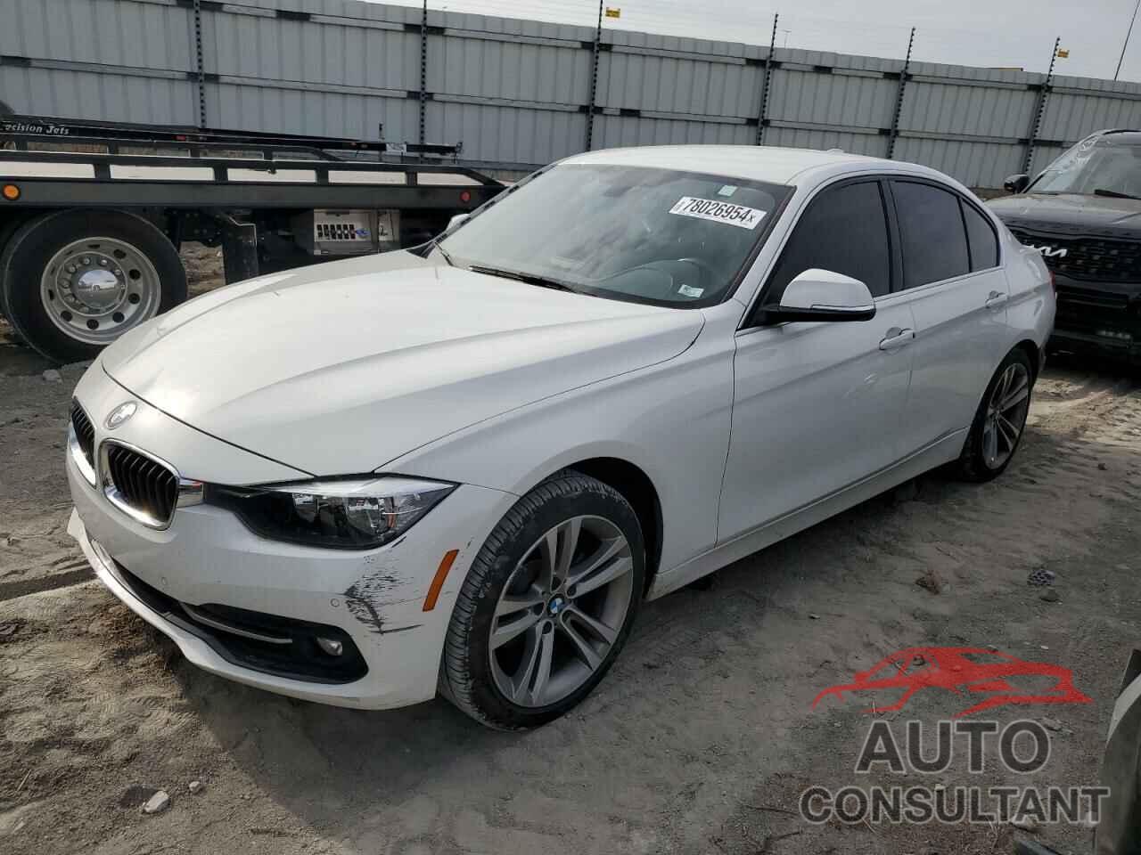BMW 3 SERIES 2017 - WBA8B9G32HNU53663