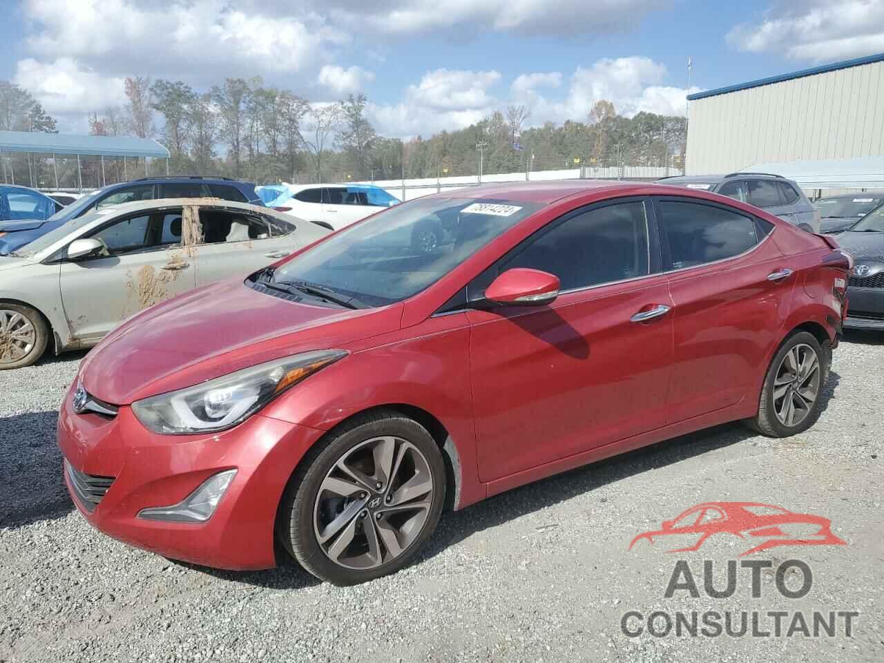 HYUNDAI ELANTRA 2015 - KMHDH4AE2FU282764